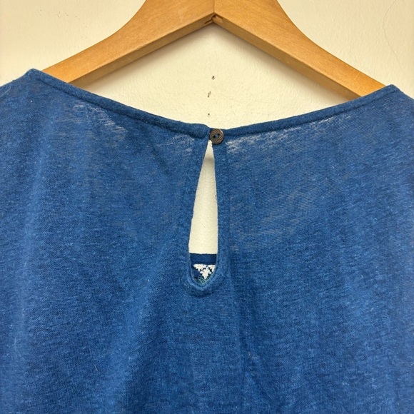 Lucky Brand Geometric Embroidered Sleeveless Top - Picture 12 of 12